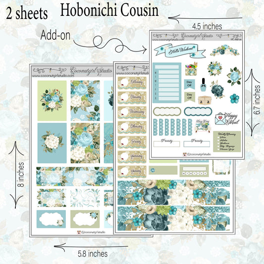 Aquamarine Hobonichi Cousin