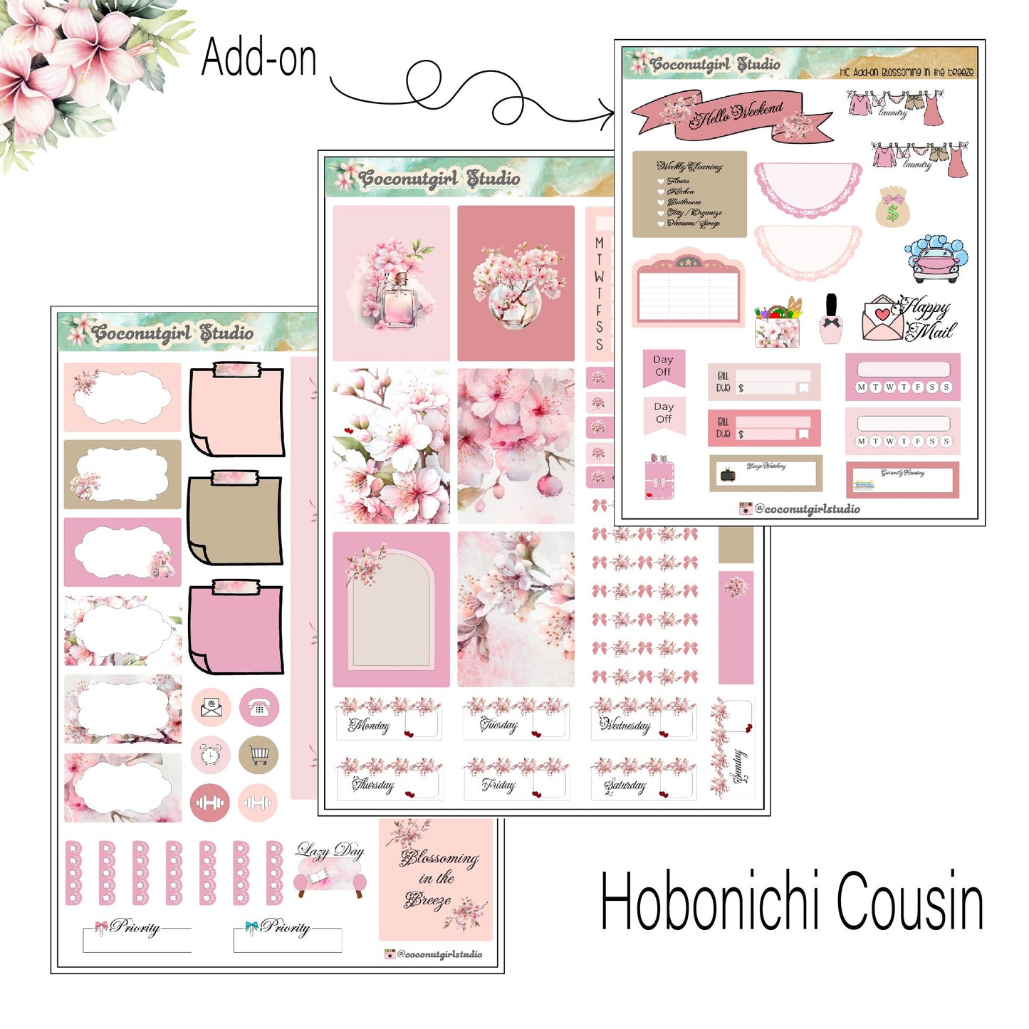 Blossoming in the Breeze Weekly Kit sakura cherry blossom