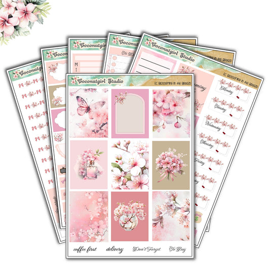 Blossoming in the Breeze Weekly Kit sakura cherry blossom