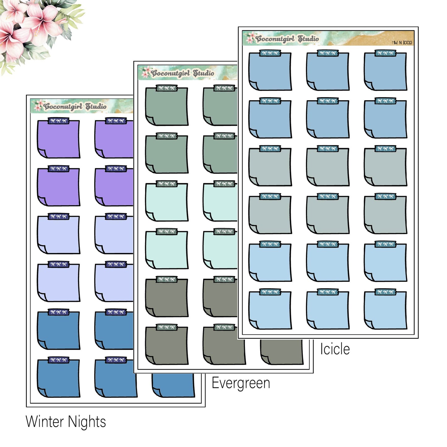 Reminder Note Planner Stickers Hobonichi Weeks