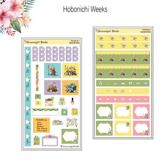 Homegrown Hobonichi Weeks