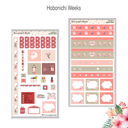 Love Story Hobonichi Weeks Weekly Kit