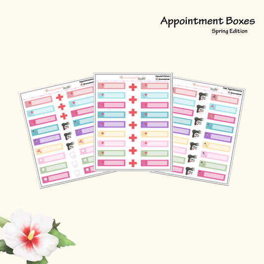 Appointment Boxes Self-Care / Fitness