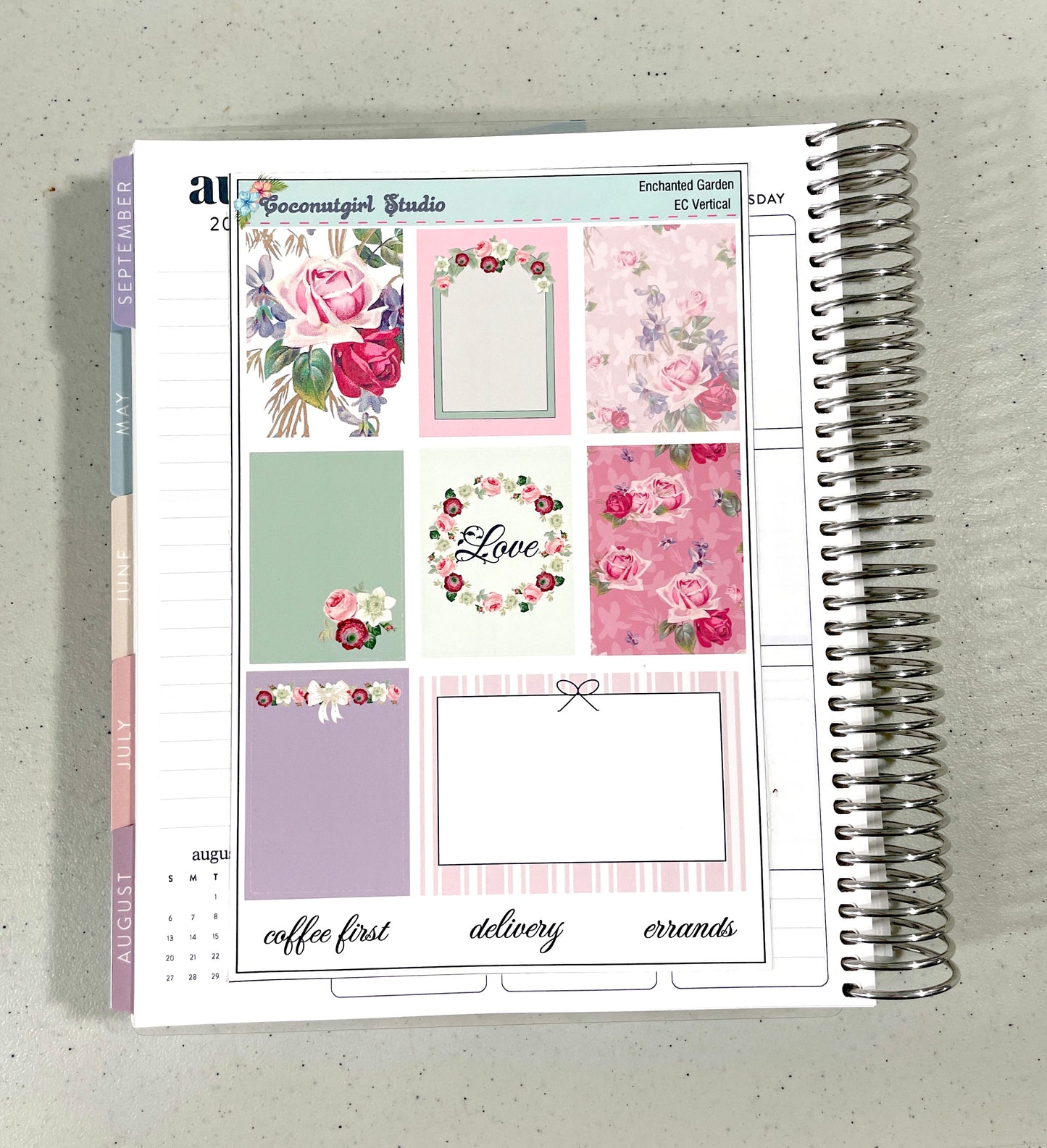 Red and Pink Roses Garden Rose Lovers Enchanted Garden Weekly Kit