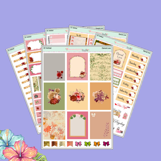 Eternal Love  autumn inspired planner stickers