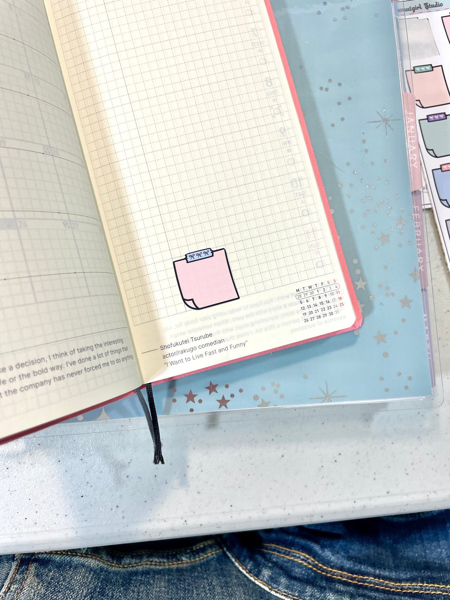 Reminder Note Planner Stickers Hobonichi Weeks