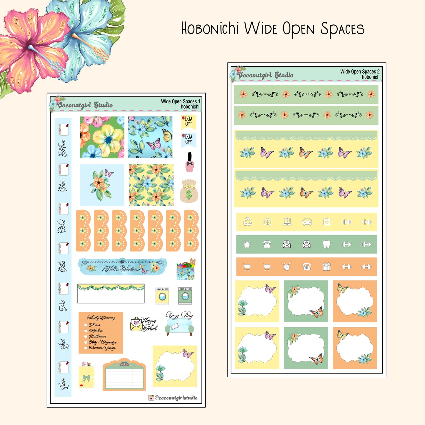 Bright Spring Wide Open Spaces Weekly Kit