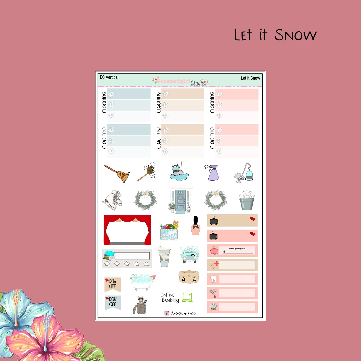 Let it Snow Weekly Kit