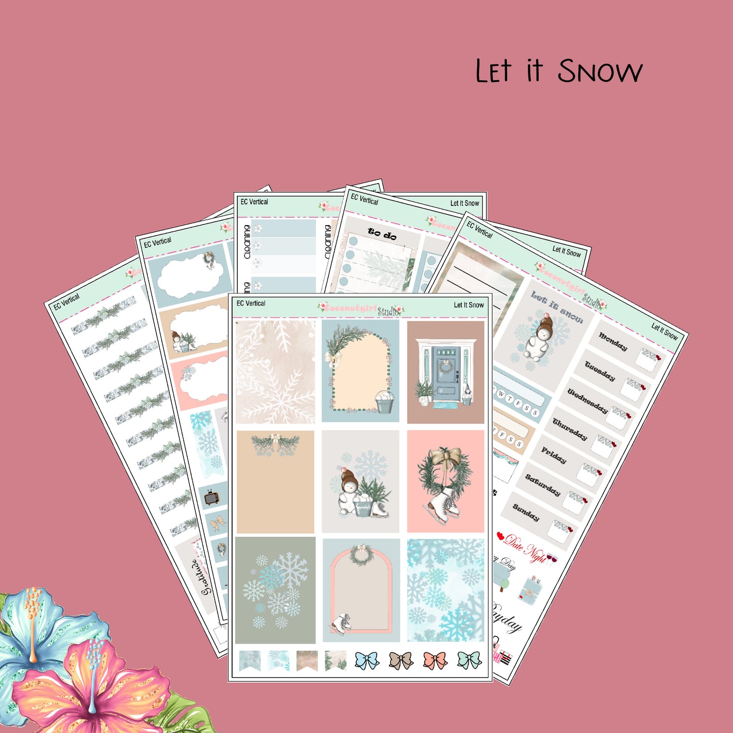 Let it Snow Weekly Kit