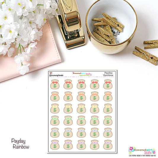 Payday Stickers Financial planner stickers