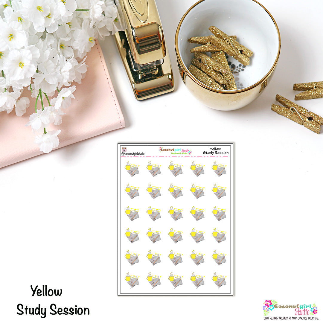 Study Time Planner stickers